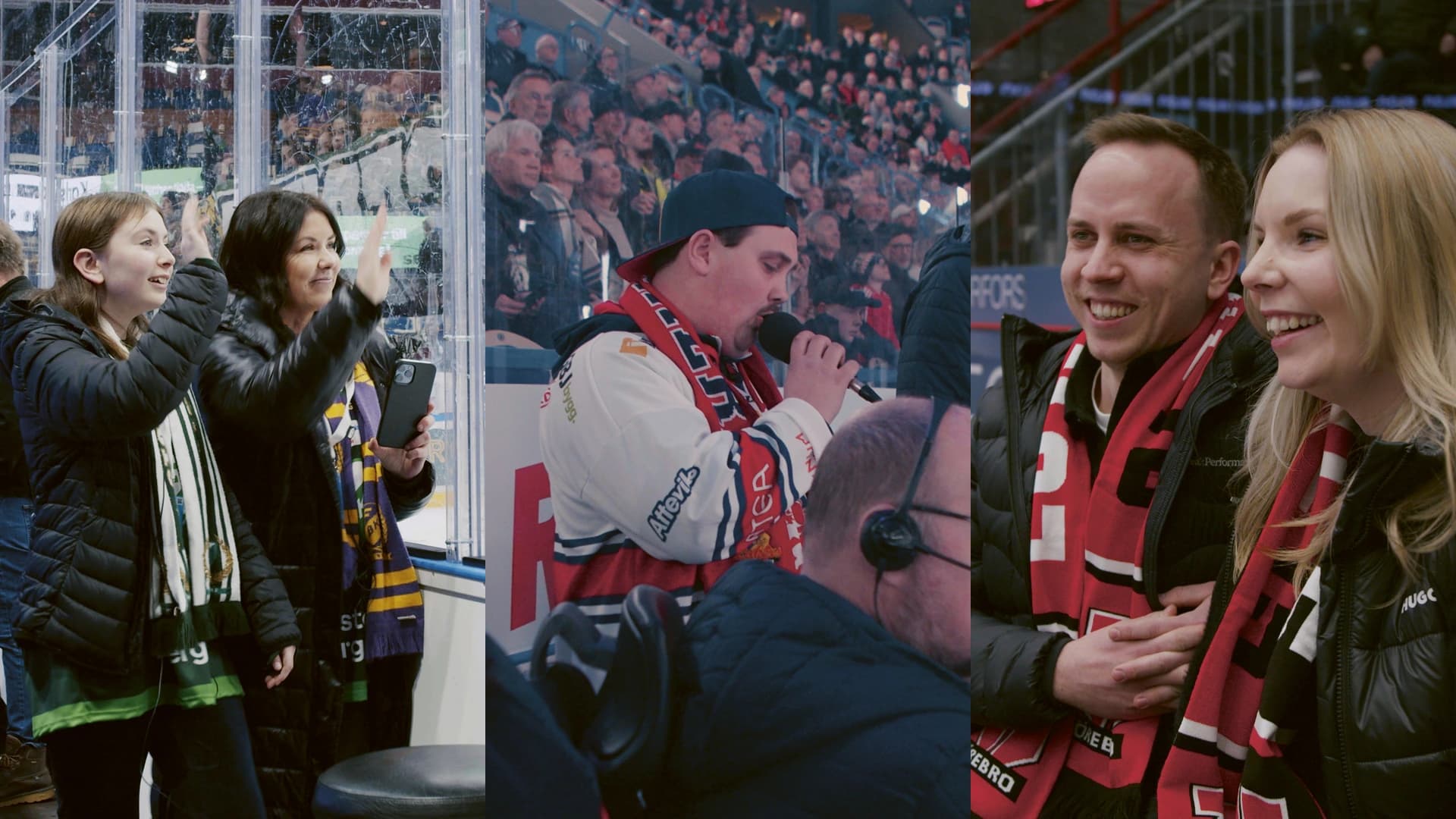 bild från Kom närmare hockeyn kampanjen